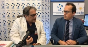 Il dottor Tommaso Cipolla e il giornalista Vincenzo Lombardo