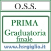OSS: Prima graduatoria finale