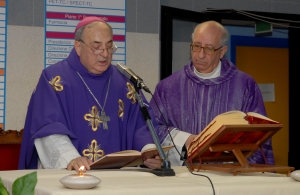 vescovo Manzella e il cappellano Scelsi