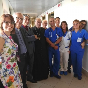 Festa di San Pio, il vescovo è tornato a visitare gli ammalati