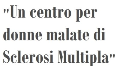 Cefalù, un centro per donne con SM