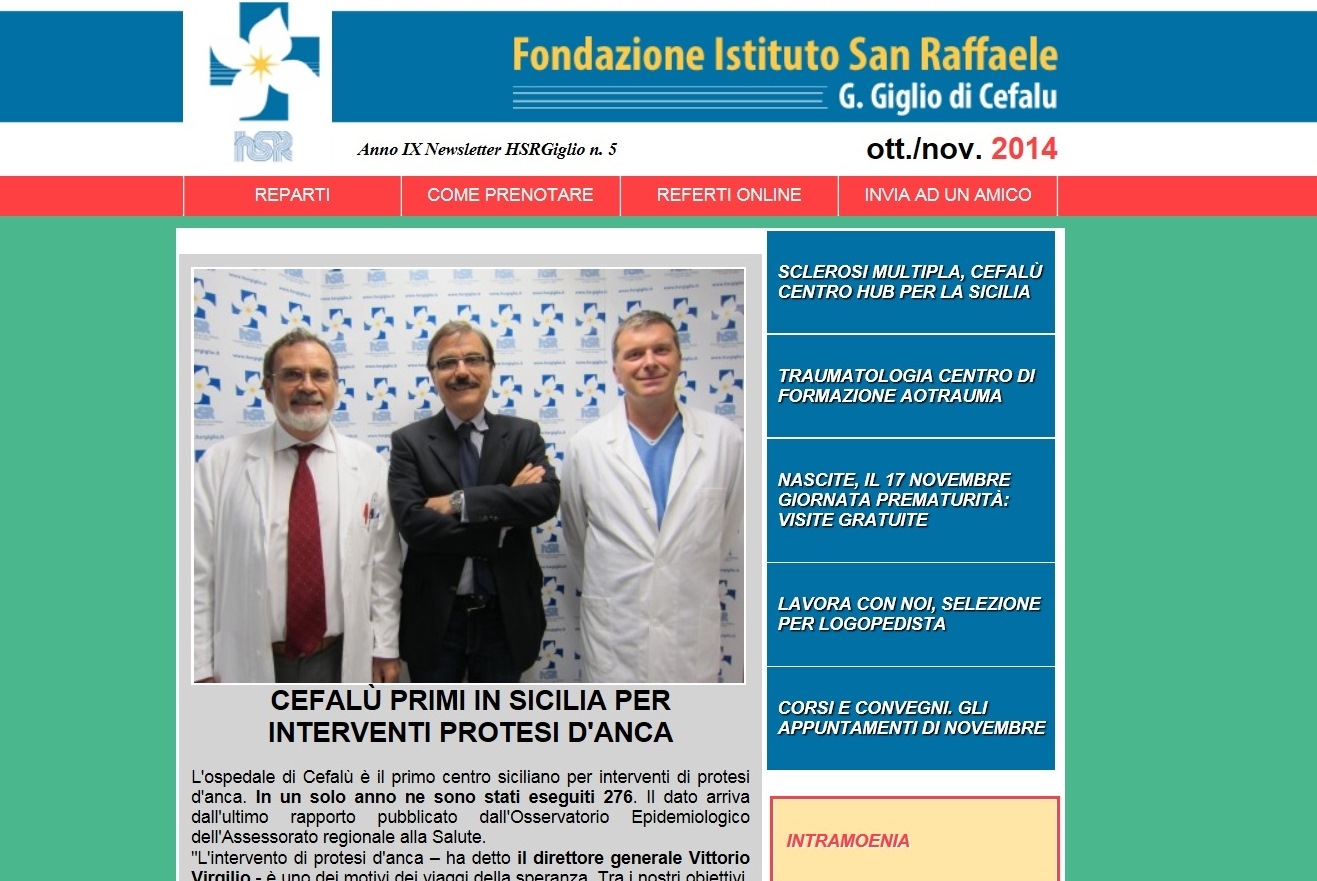 Anteprima newsletter ott./nov. 2014