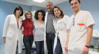 Lo staff di radiologia all’avvio del servizio di referti online