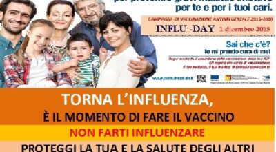 Vaccinazione: il 1 dicembre INFLU-DAY in ospedale