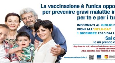 Vaccini: come prevenire l’influenza, al Giglio info point e conferenze