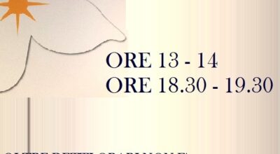 Nuovi orari visite pazienti