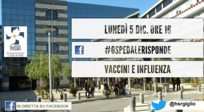 #ospedalerisponde lunedì 5 parliamo di vaccini