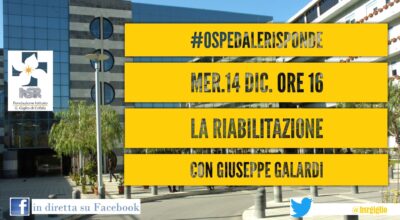 #ospedalerisponde mercoledì 14 parliamo di riabilitazione