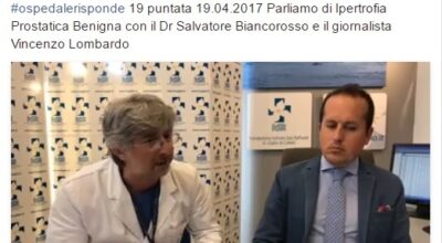 Rivedi online #ospedalerisponde su Ipertrofia prostatica benigna. IL VIDEO