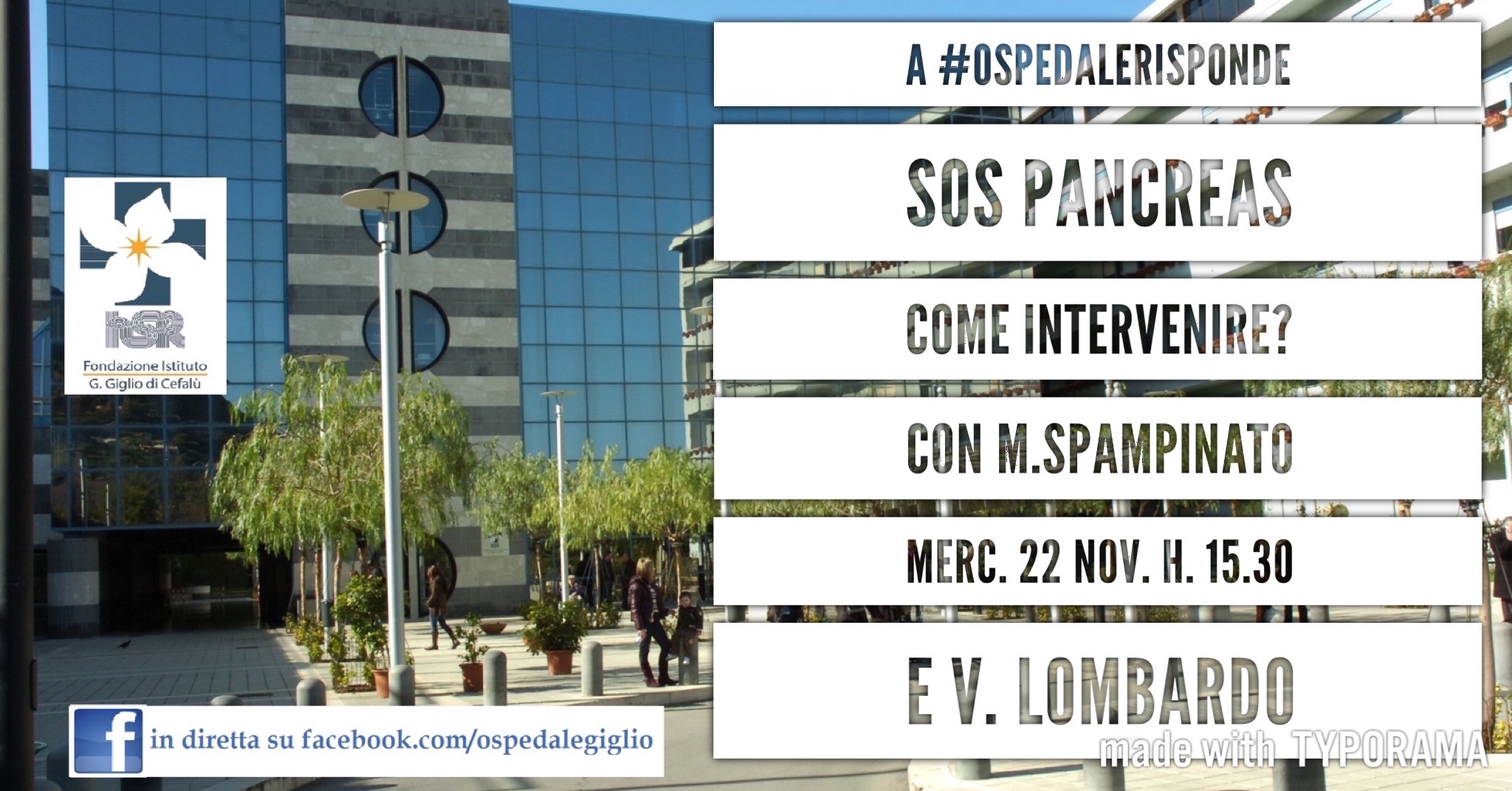 #ospedalerisponde SoS Pancreas