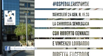 #ospedalerisponde mercoledì 24 la chirurgia senologica