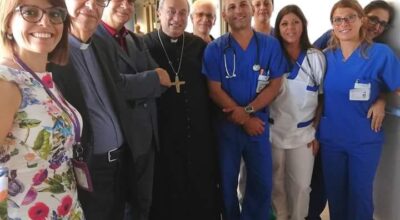 Festa di San Pio, il vescovo è tornato a visitare gli ammalati
