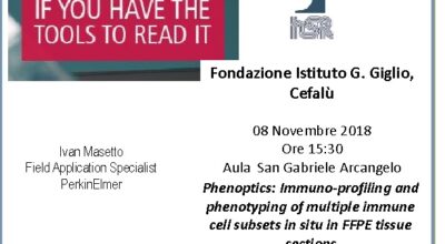 Incontro su profilo immunologico tumori