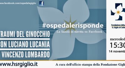 A #ospedalerisponde mercoledì si parla del ginocchio