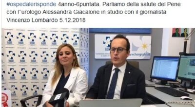 Rivedi online #ospedalerisponde sulla salute dell’organo uro-genitale maschile