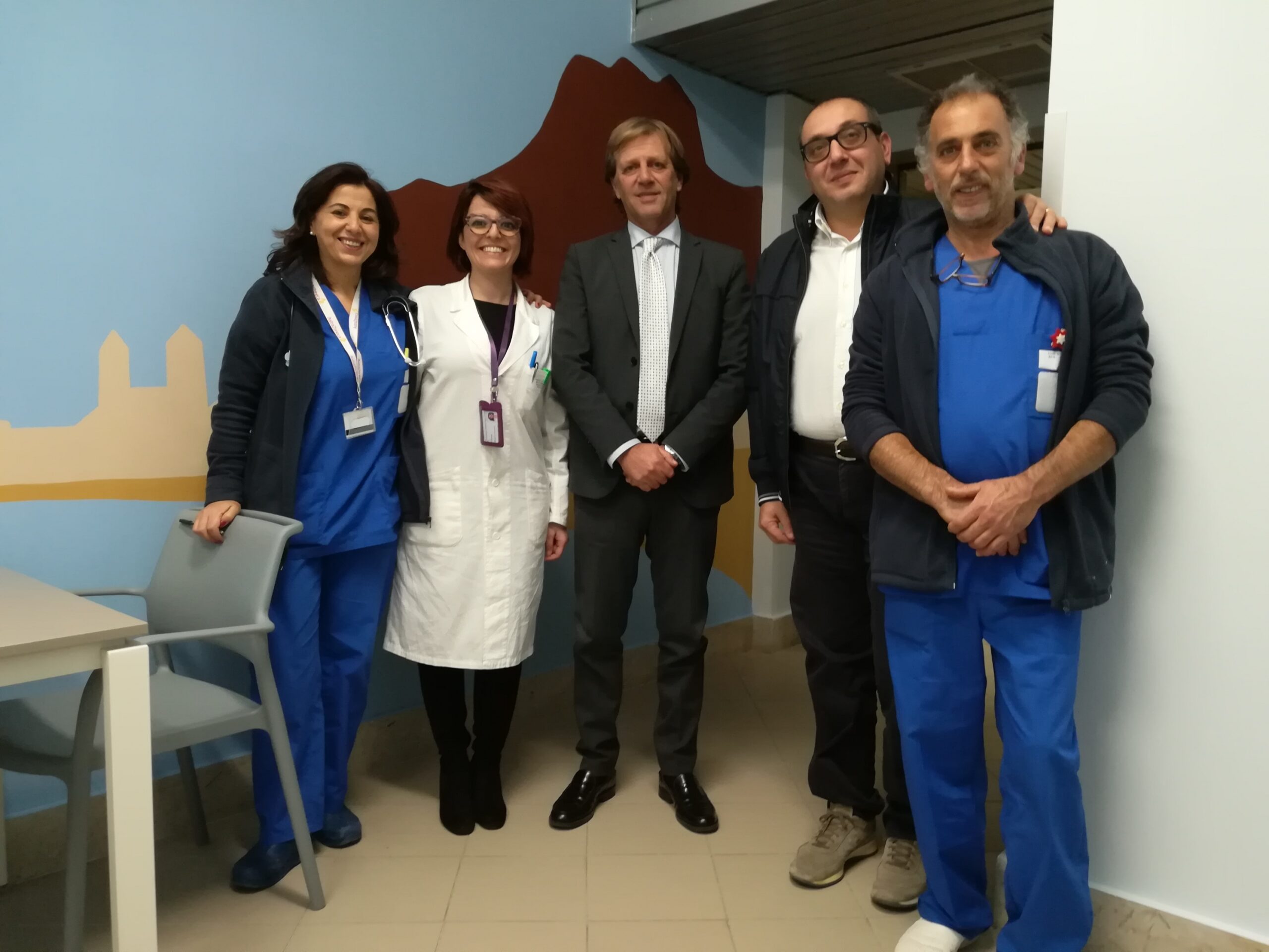 Al centro il presidente Albano con Mariano Becchina e S. Vara