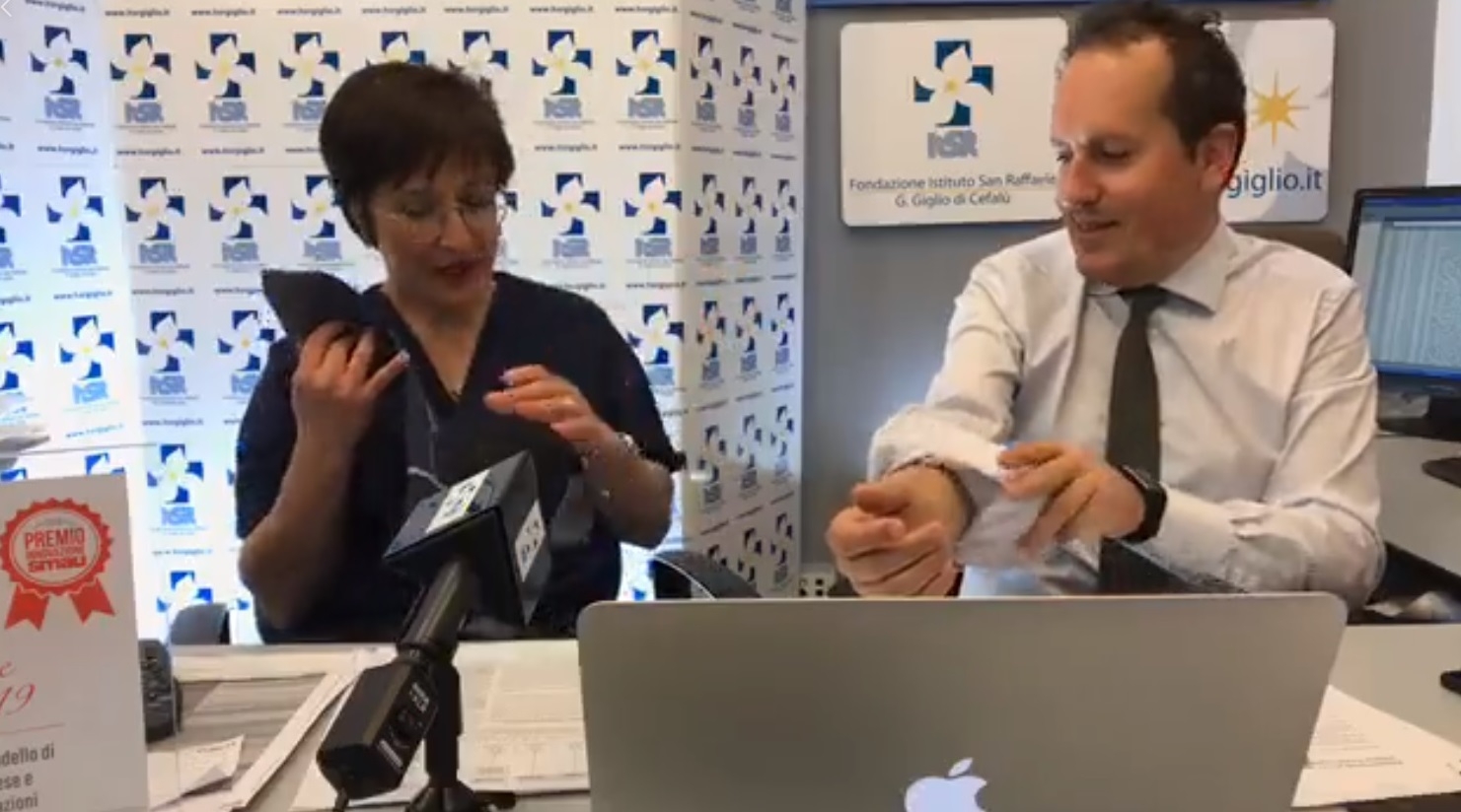Donatella Armata e Vincenzo Lombardo