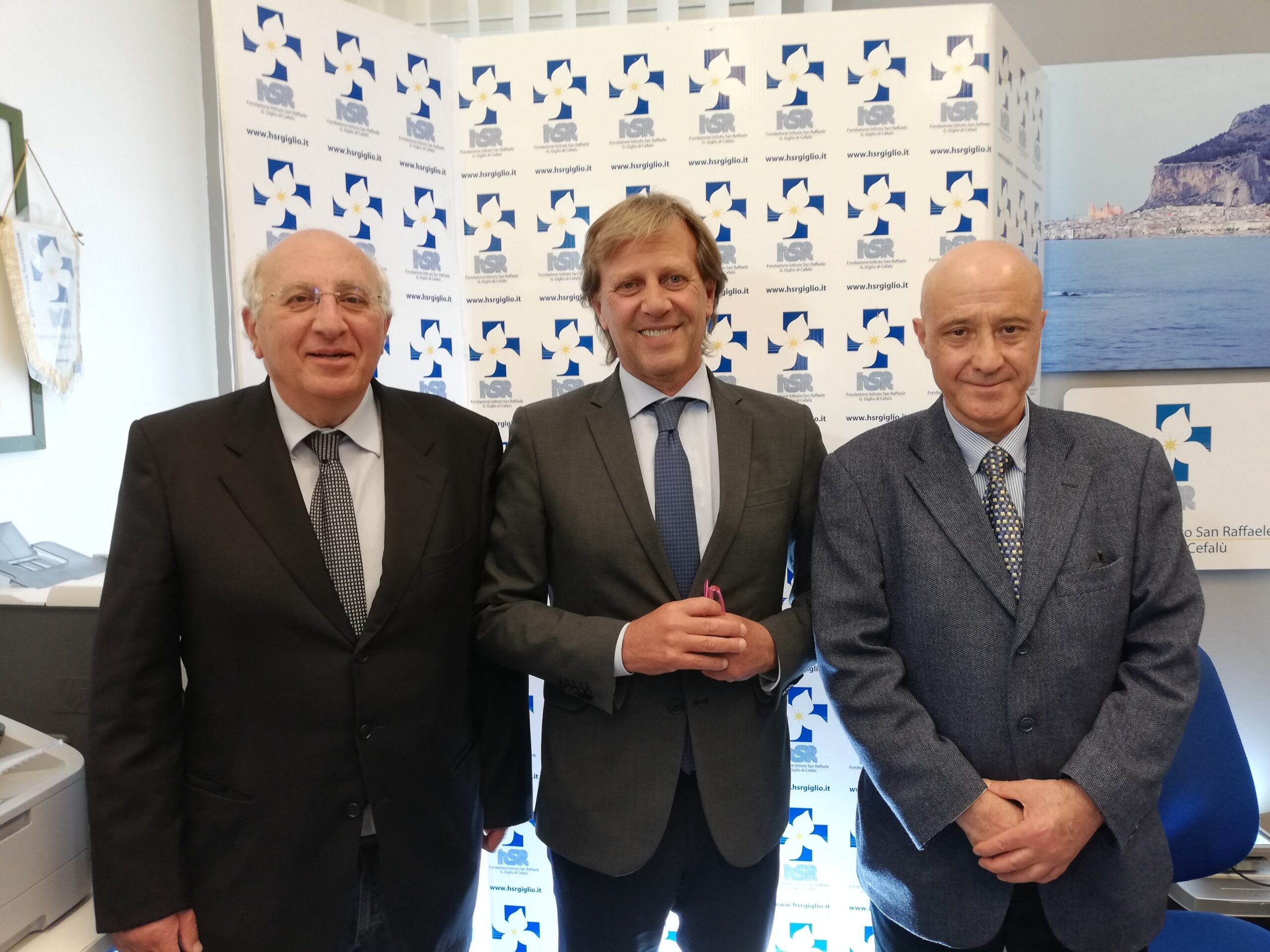 da sx Salvatore Curcio, Giovanni Albano, Domenico Porretta