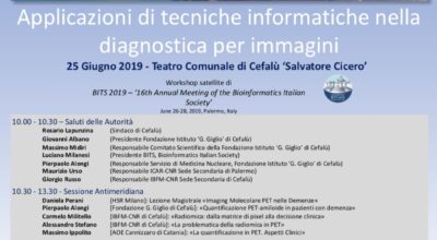 Congresso 25 giugno “Applicazioni di tecniche informatiche nella diagnostica per immagini”