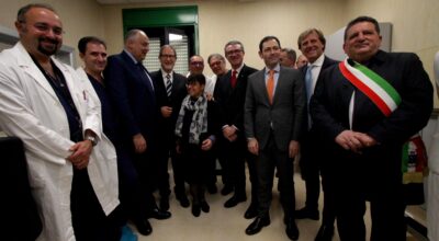 Taglio del nastro per i laboratori cardiologia. Musumeci: il Giglio è perla ospedaliera