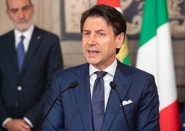 Il presidente Giuseppe Conte