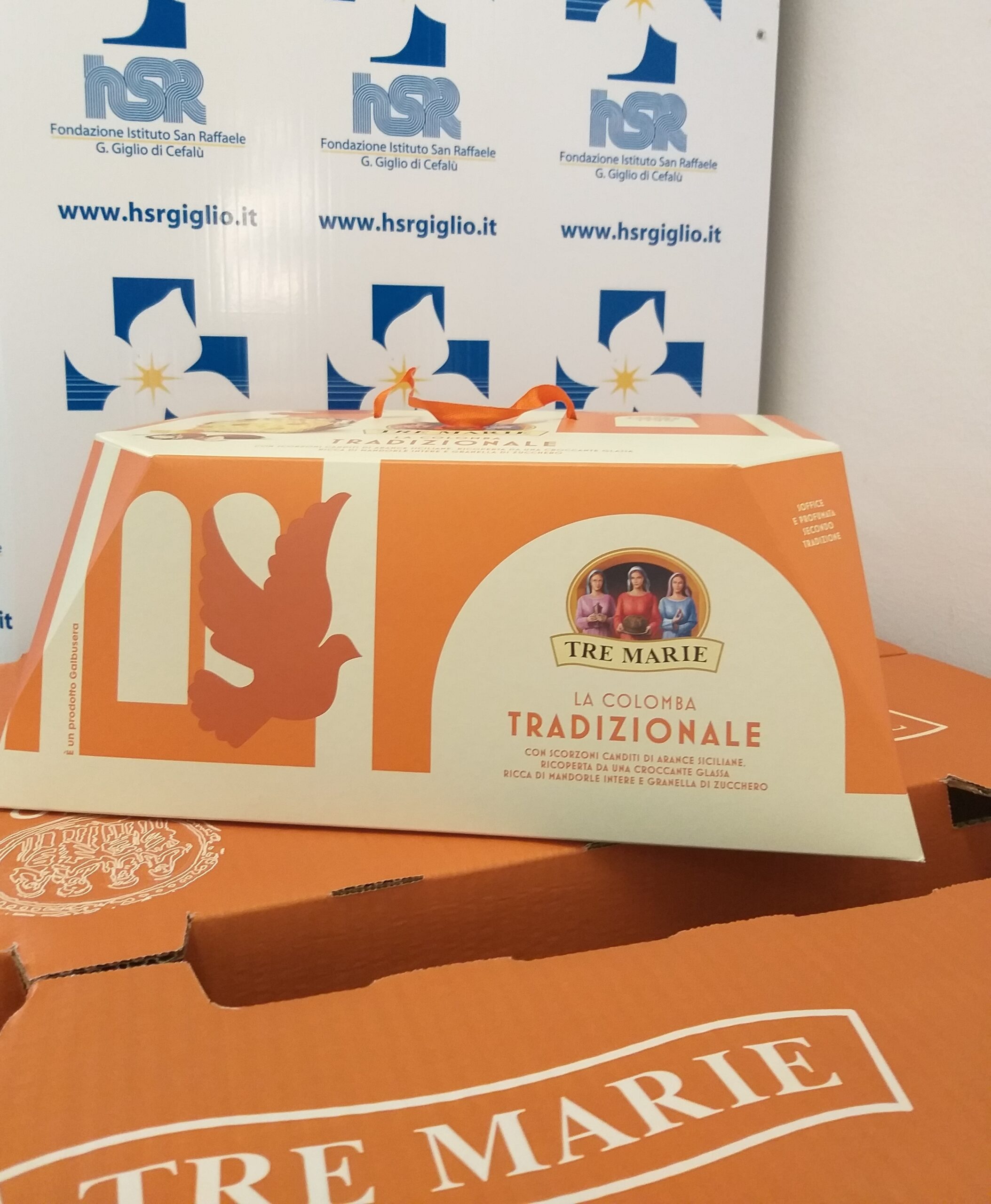Le colombe donate agli operatori