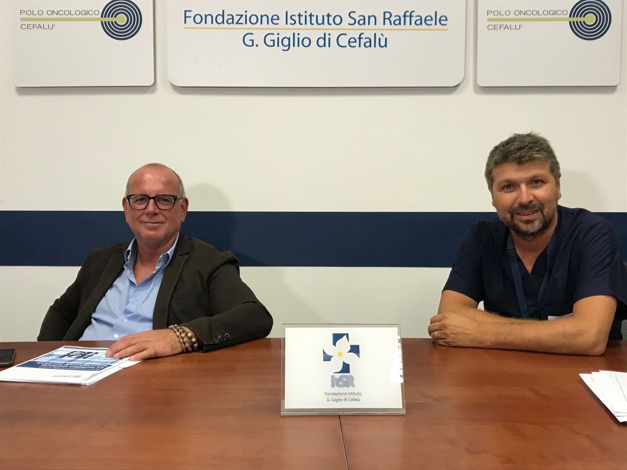 da sx Salvatore Vizzi ed Emanuele Sesti