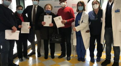 Covid19, al via la vaccinazione per gli over 80