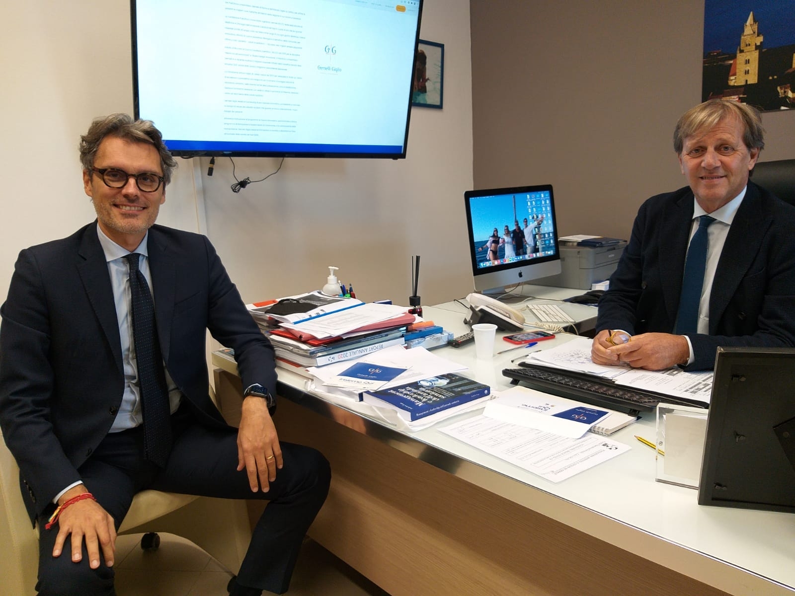da sx Gianluca Galati e Giovanni Albano