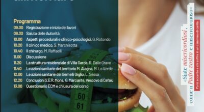 Convegno ” Disturbi del comportamento alimentare”