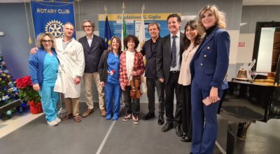 Samuele Palumbo ha aperto gli appuntamenti di Natale al Giglio