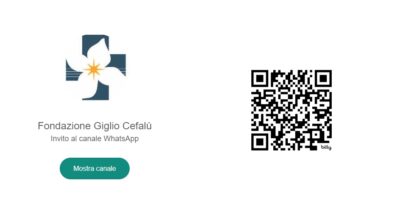 Canale WhatsApp Fondazione Giglio