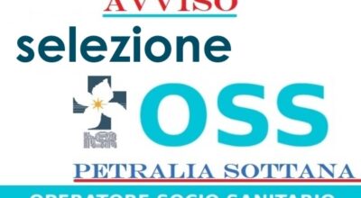 Comunicazioni selezione OSS per Petralia Sottana