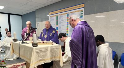 Pasqua, messa del vescovo in ospedale nell’anniversario dell’ingresso in Diocesi