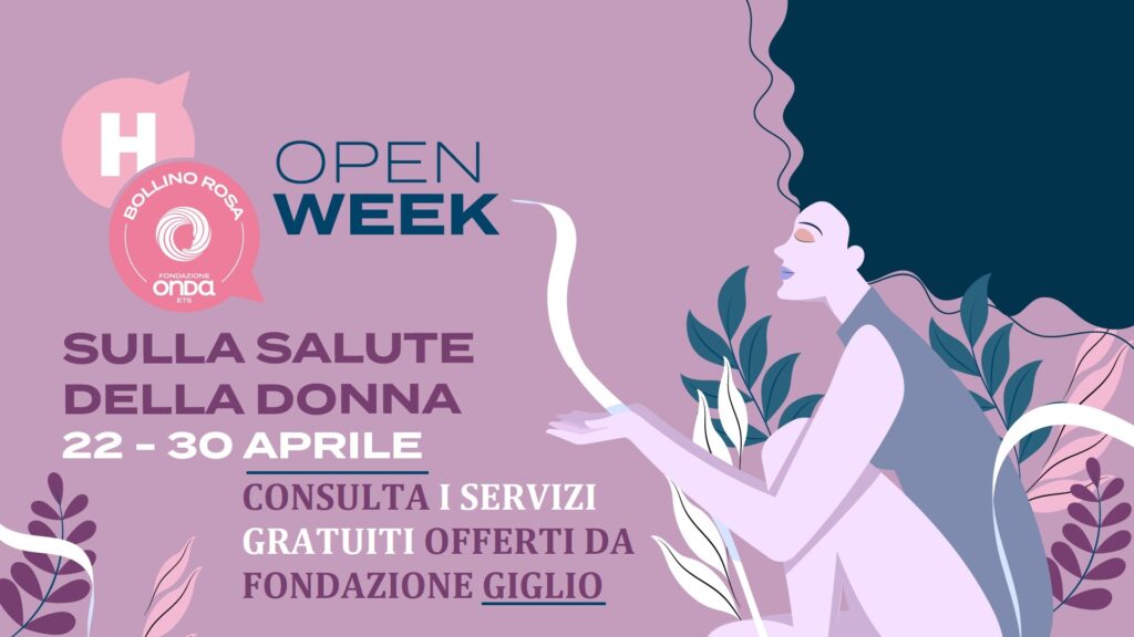 Salute donna, i servizi offerti dal Giglio per l’Open week