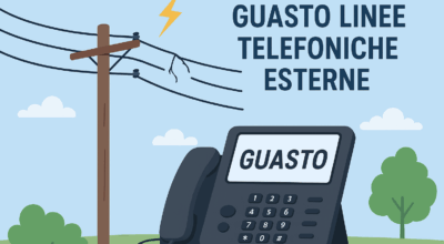 Guasto su linee telefoniche
