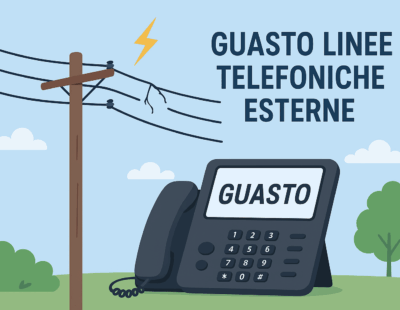 Guasto su linee telefoniche