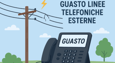 Guasto linee telefoniche