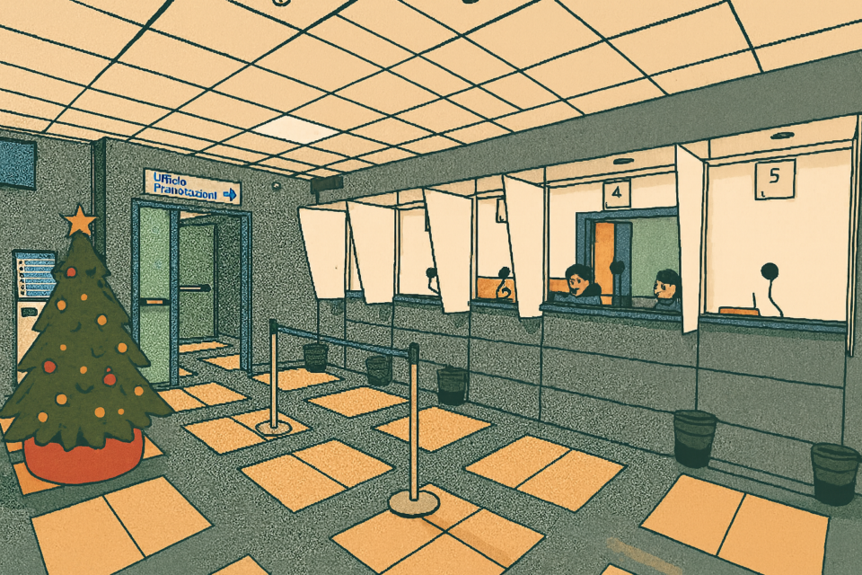 Natale, sportello ticket e cup chiusi il 24 e 31 pomeriggio