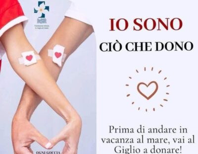 Carenza di sangue, dal Giglio invito a donare per garantire interventi programmati