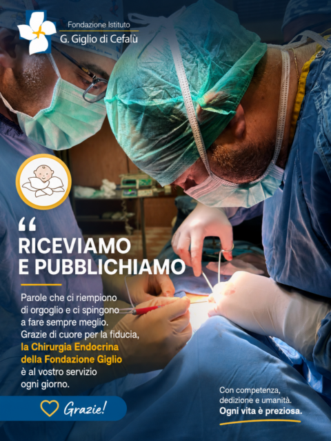 Un testimoniaza di gratitudine per la chirurgia endocrina del Giglio