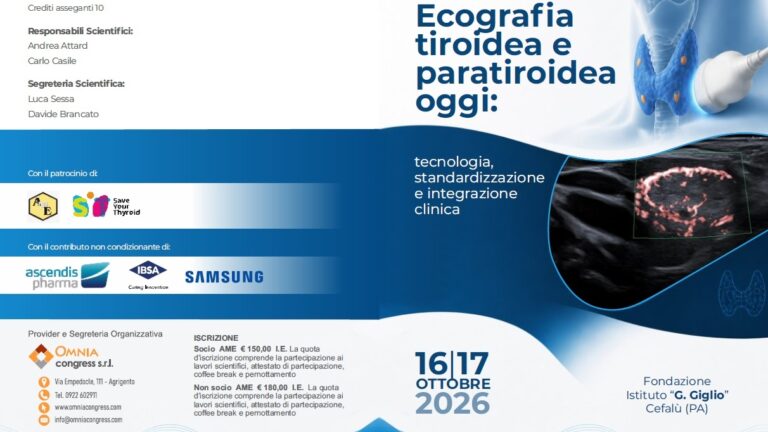 Ecografia tiroidea e paratiroidea oggi