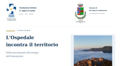 L’ospedale incontra il territorio, sabato 24 ottobre a San Mauro Castelverde
